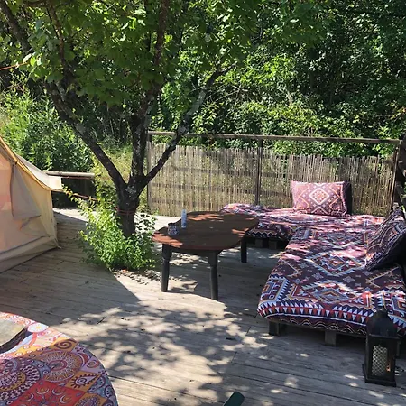 Tente Tipi Nature, Calme, Cascade Et Baignade A 10 Minutes A Pieds