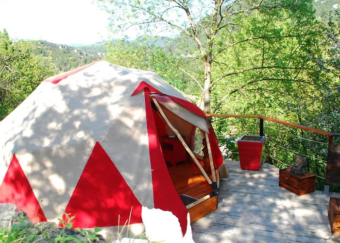 Tente Tipi Nature, Calme, Cascade Et Baignade A 10 Minutes A Pieds Saint-Laurent-le-Minier