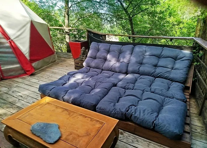 Tente Tipi Nature, Calme, Cascade Et Baignade A 10 Minutes A Pieds * Saint-Laurent-le-Minier