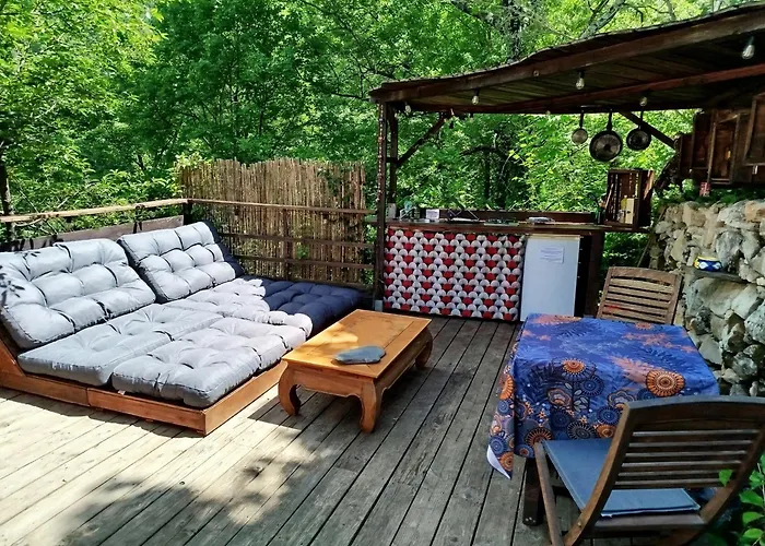 Tente Tipi Nature, Calme, Cascade Et Baignade A 10 Minutes A Pieds